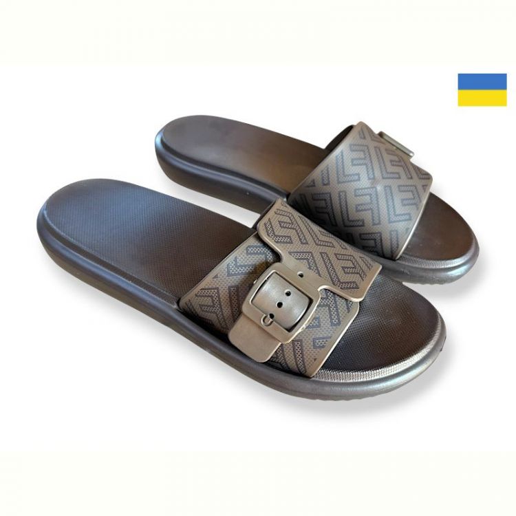 Купить Шлепанцы Gipanis DS841 шоколад на obuv-plus.com.ua