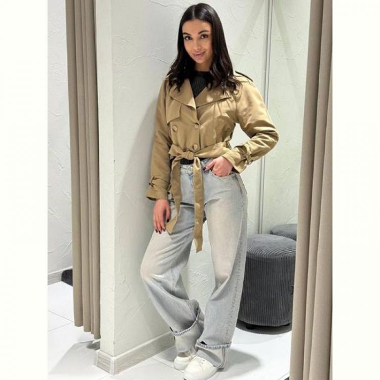 Купить Куртка i8denim Women TB128 beige на obuv-plus.com.ua