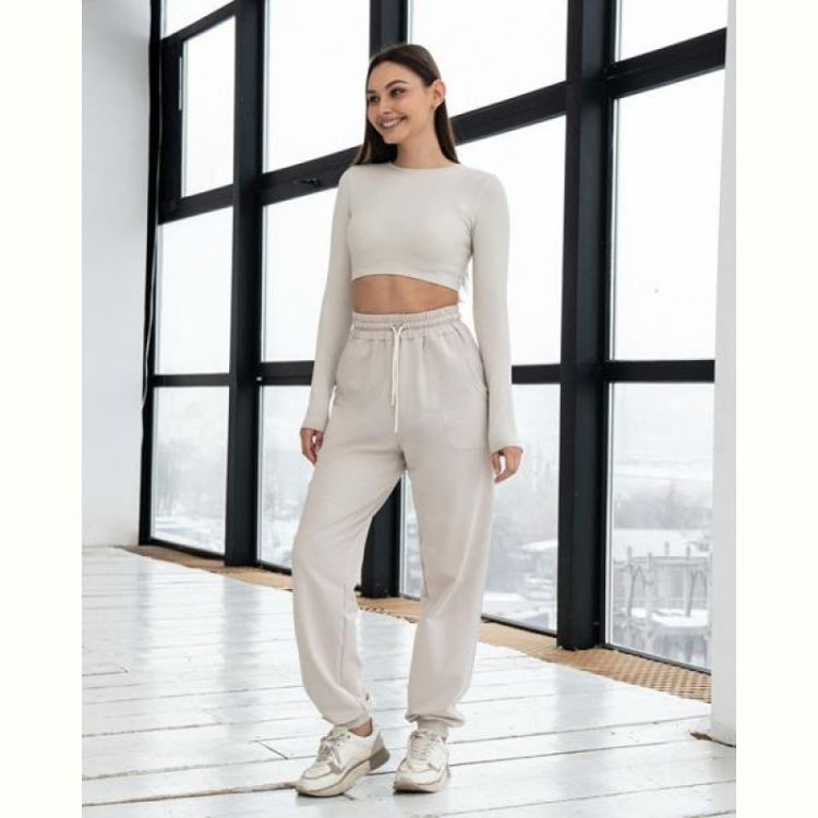 Купить Штаны спорт AZNA Б41 beige на obuv-plus.com.ua