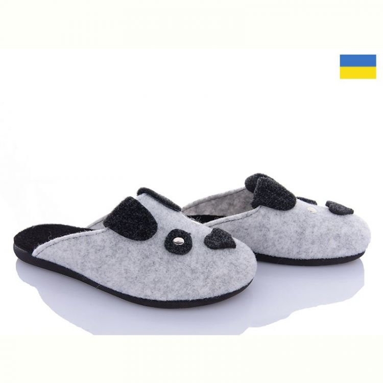 Купить Тапочки Klerotex 800-1 сірий на obuv-plus.com.ua