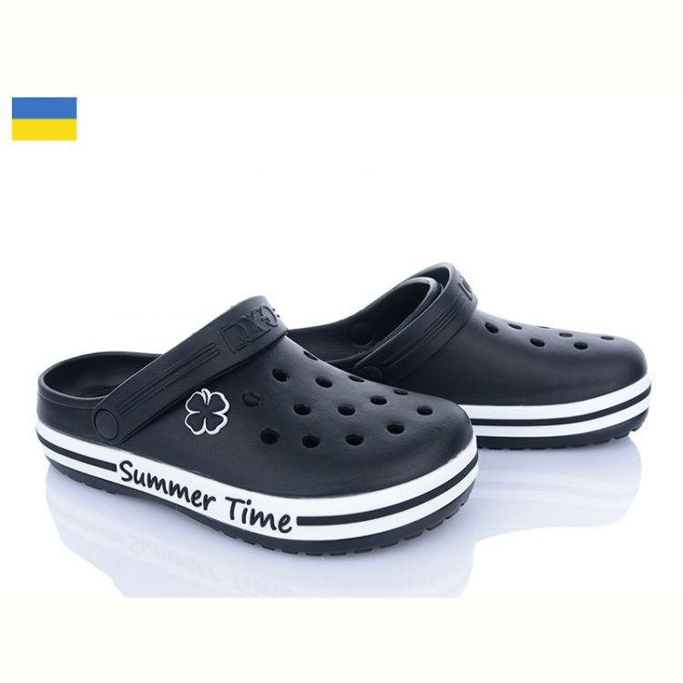 Купить Кроксы Dago Dago 417 чорний на obuv-plus.com.ua