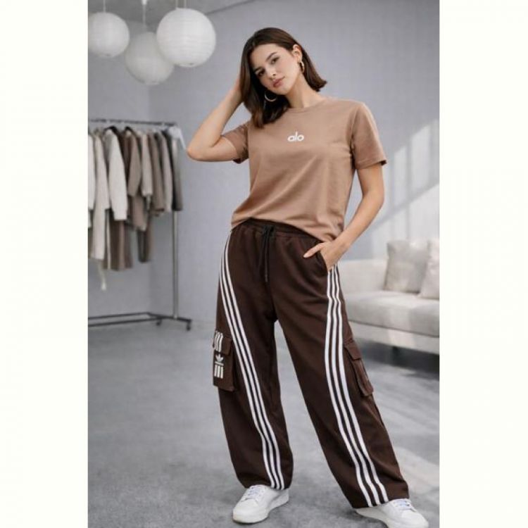 Купить Штаны спорт Zalov ZW1363 brown на obuv-plus.com.ua