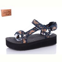 Купить Босоножки Restime KWL24036 navy-sun на obuv-plus.com.ua