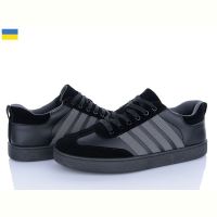 Купить Кеды Львов База B&R 510-1 чорний на obuv-plus.com.ua