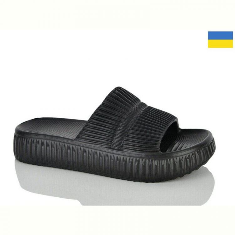 Купить Шлепанцы Demur W679 чорний на obuv-plus.com.ua