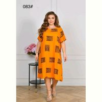 Купить Платье Romeo life 083-1 orange на obuv-plus.com.ua