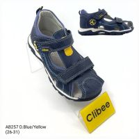 Купить Босоножки Clibee Apa-AB257 d.blue-yellow на obuv-plus.com.ua