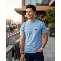 Купить Футболка Style M.Clothes SM157 l.blue на obuv-plus.com.ua