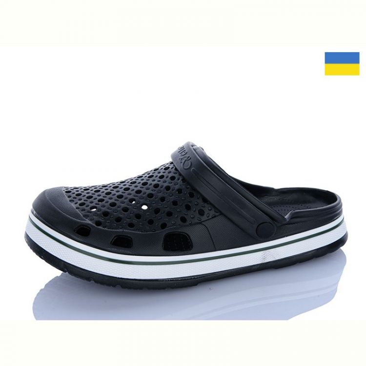 Купить Кроксы Verta B51 чорний на obuv-plus.com.ua