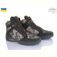 Купить Ботинки Львов База Sigol Б9 хакі хутро на obuv-plus.com.ua