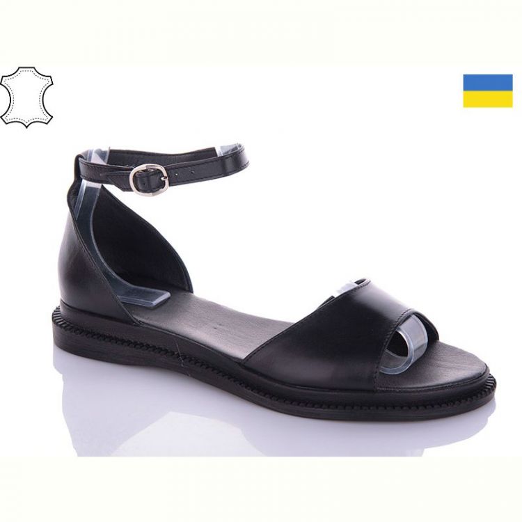 Купить Босоножки Garti 82/1 черн кожа на obuv-plus.com.ua