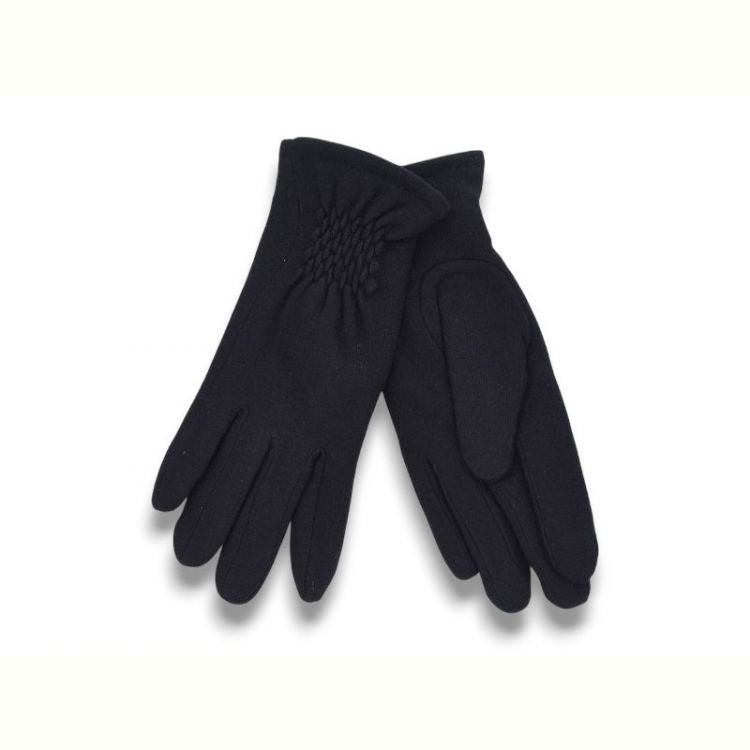 Купить Перчатки КОРОЛЕВА B15-85 black на obuv-plus.com.ua