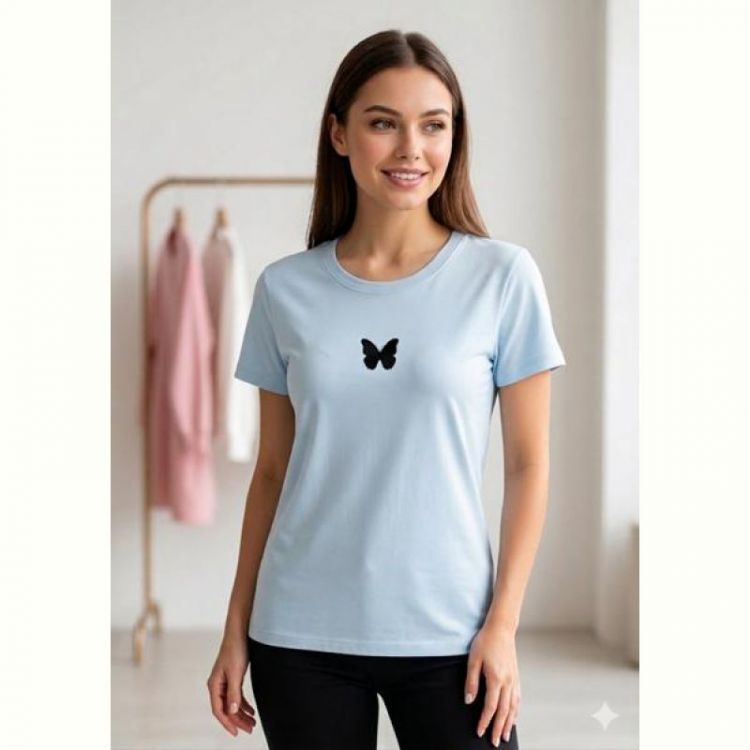 Купить Футболка Newe 2218 l.blue на obuv-plus.com.ua