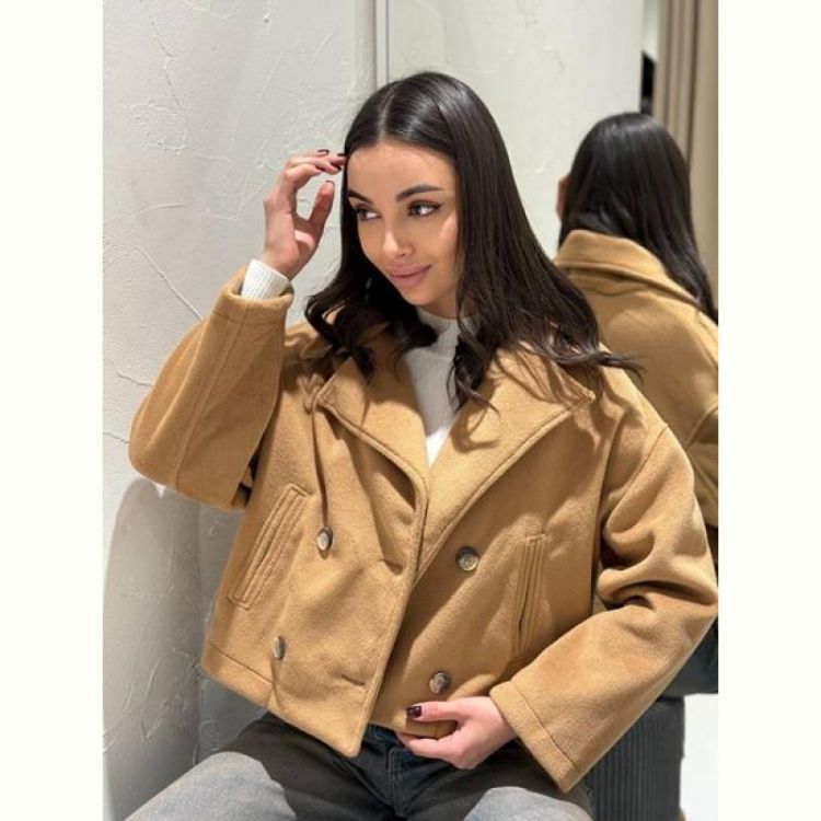 Купить Куртка i8denim Women TB126 d.beige на obuv-plus.com.ua