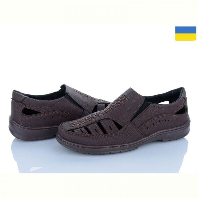 Купить Туфли Львов База Yulius 62 коричневий на obuv-plus.com.ua