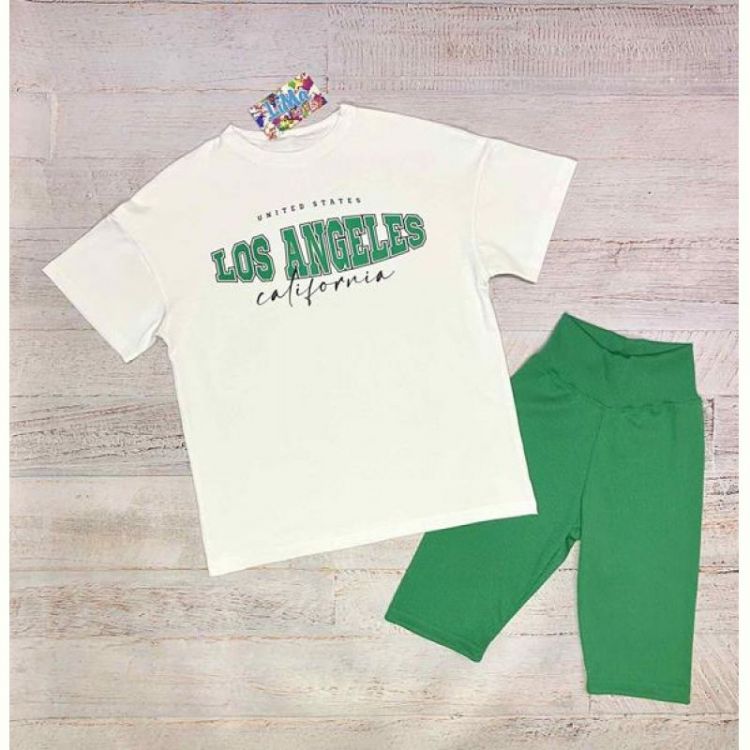 Купить Костюм LiMa kids 2314 white-green на obuv-plus.com.ua