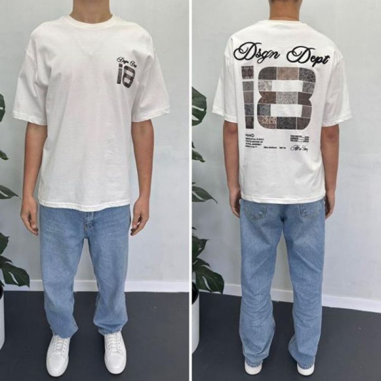Купить Футболка i8denim 90583 white на obuv-plus.com.ua
