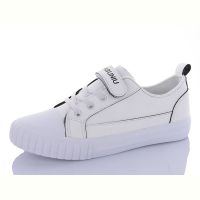 Купить Кеды Comfort-baby 350 біл-чор.(24-30) на obuv-plus.com.ua