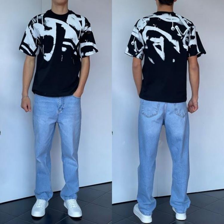 Купить Футболка i8denim 2210 black на obuv-plus.com.ua