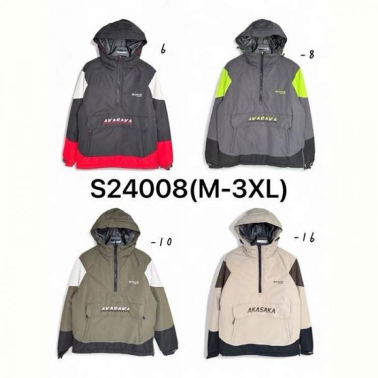Купить Куртка Ale-Ate S24008-6 black на obuv-plus.com.ua