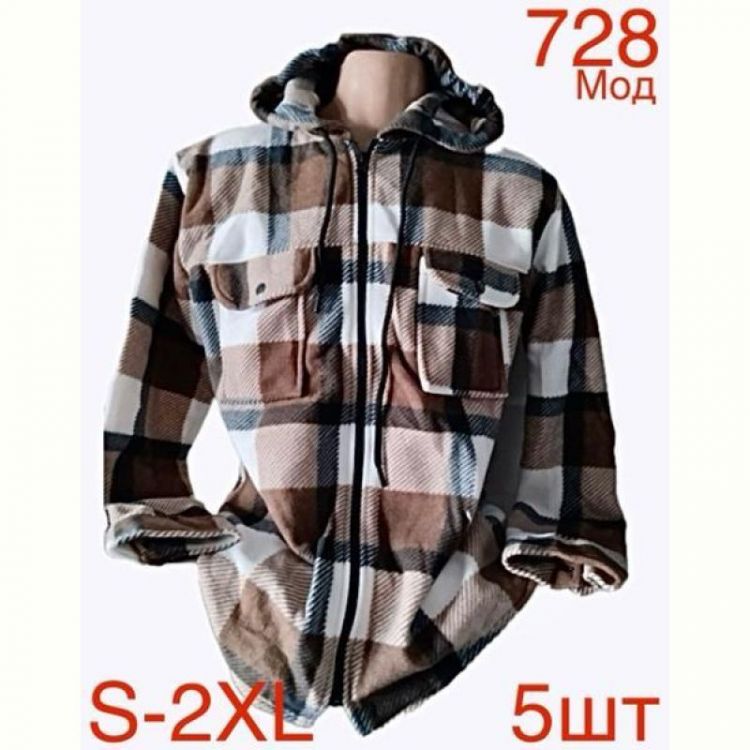 Купить Рубашка Надийка ND25-728 brown на obuv-plus.com.ua
