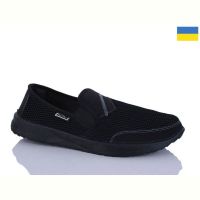 Купить Слипоны Demur 6148 чорний на obuv-plus.com.ua