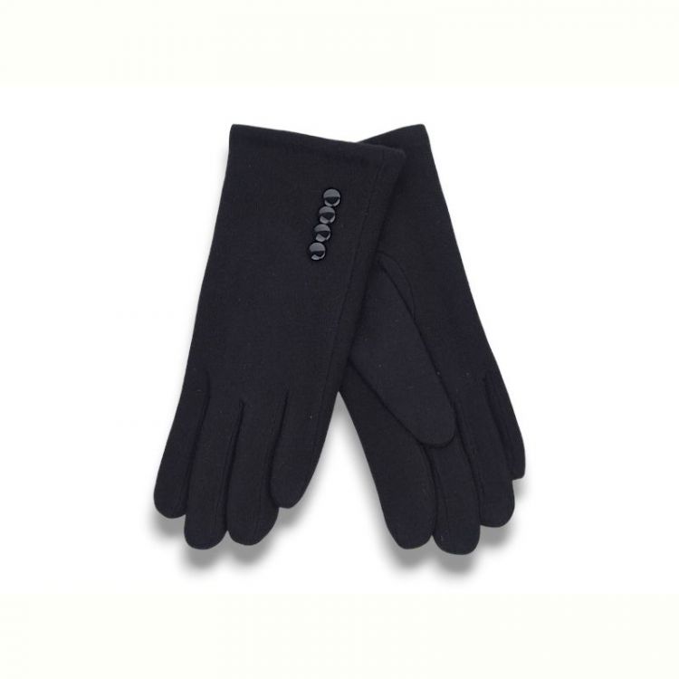 Купить Перчатки КОРОЛЕВА B15-89 black на obuv-plus.com.ua