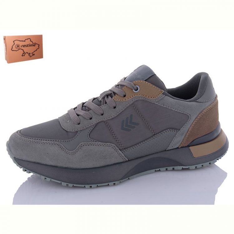 Купить Кроссовки Restime JMO24369 grey на obuv-plus.com.ua