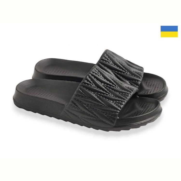 Купить Шлепанцы Gipanis ДС81 чорний на obuv-plus.com.ua