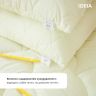 Купить Одеяло летнее Попкорн полуторная 140х210 см IDEIA с кукурузным наполнителем антиаллергенное молоко для лета на obuv-plus.com.ua