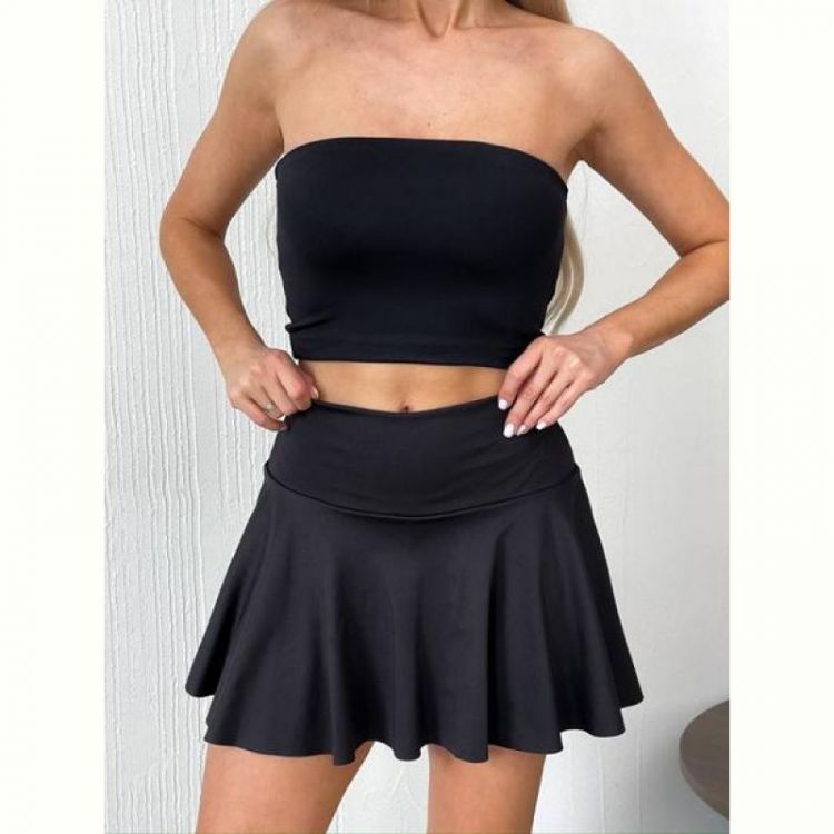 Купить Юбка-шорты Arina 3103 black на obuv-plus.com.ua
