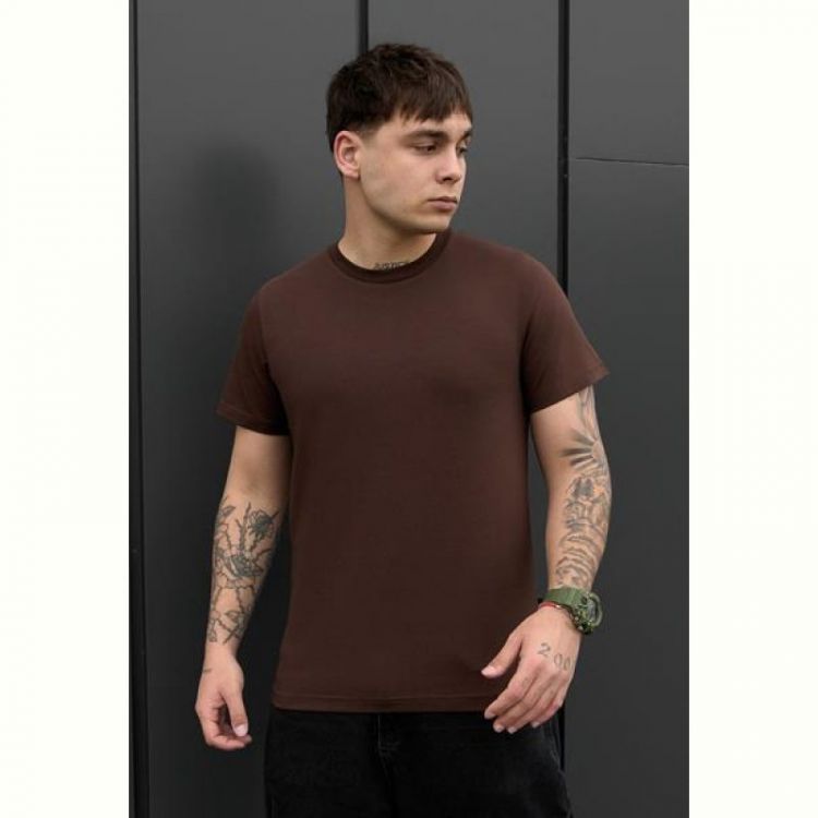 Купить Футболка Sport style 8 brown на obuv-plus.com.ua