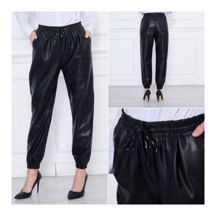 Купить Джоггеры i8denim Women 70103 black на obuv-plus.com.ua