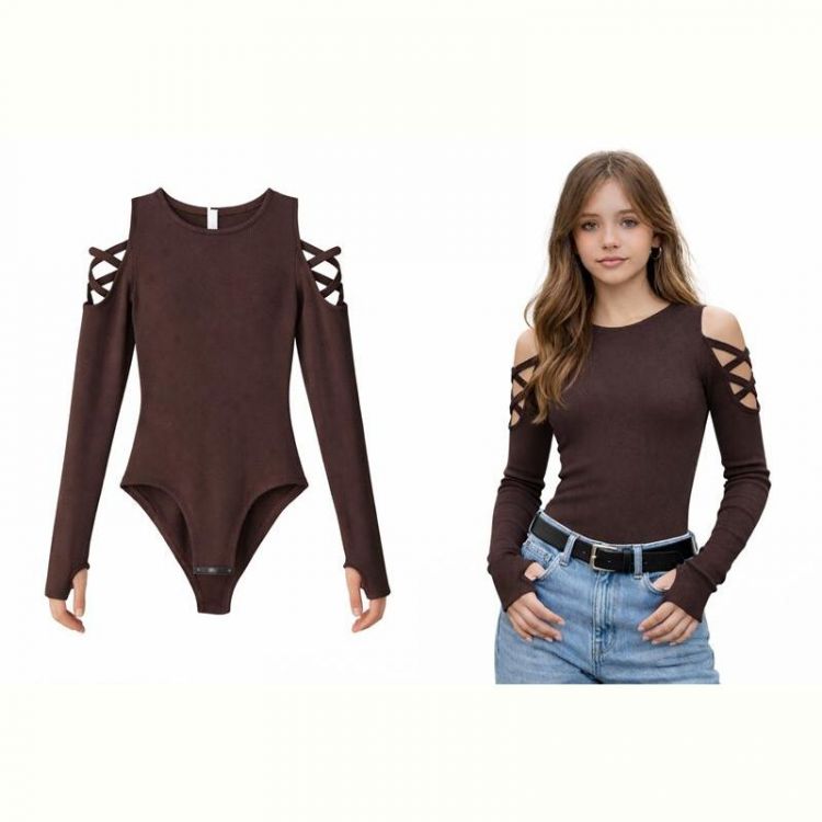 Купить Боди Karolina KR611 brown на obuv-plus.com.ua