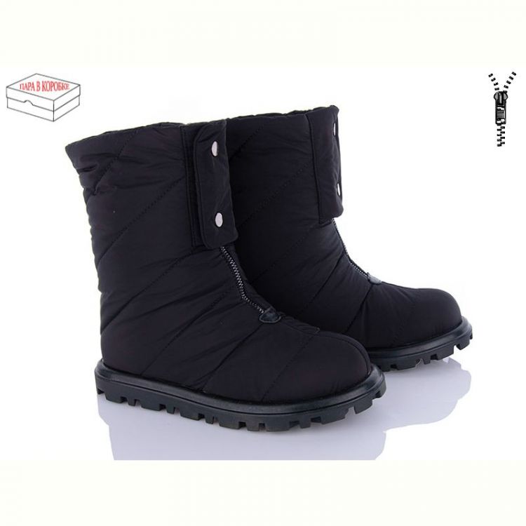 Купить Дутики Weide 0-299 black на obuv-plus.com.ua