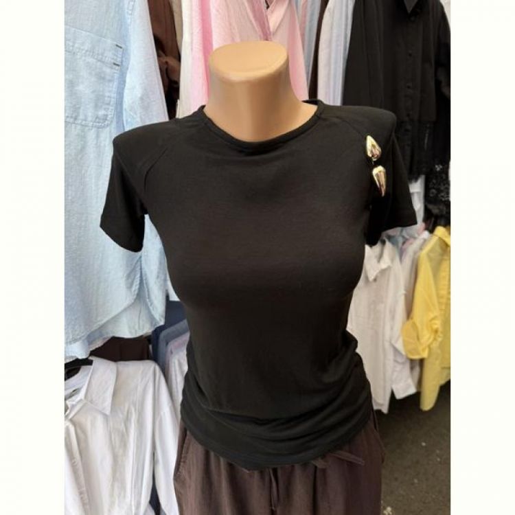 Купить Футболка New Season F003 black на obuv-plus.com.ua