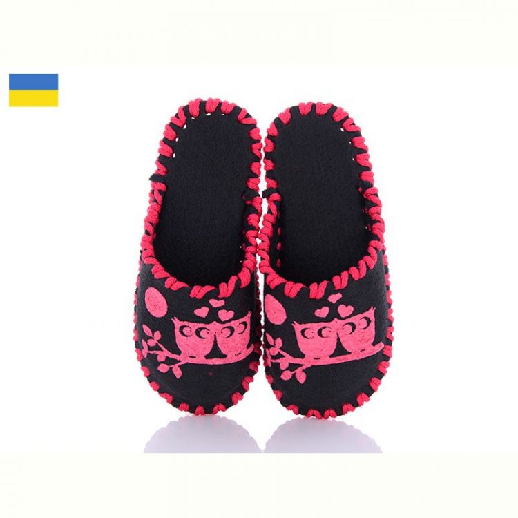 Купить Тапочки Vends 026 чорний на obuv-plus.com.ua