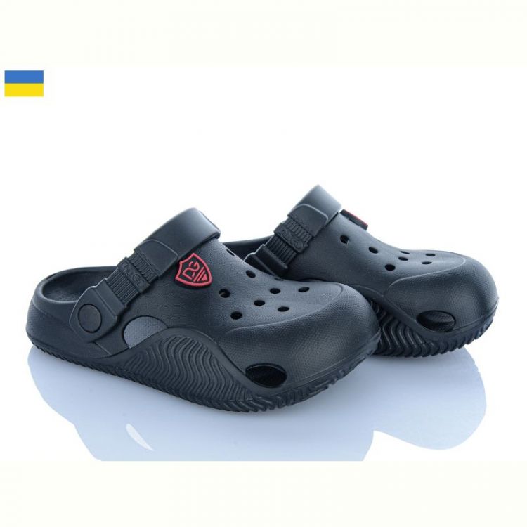 Купить Кроксы Dago 338 чорний на obuv-plus.com.ua