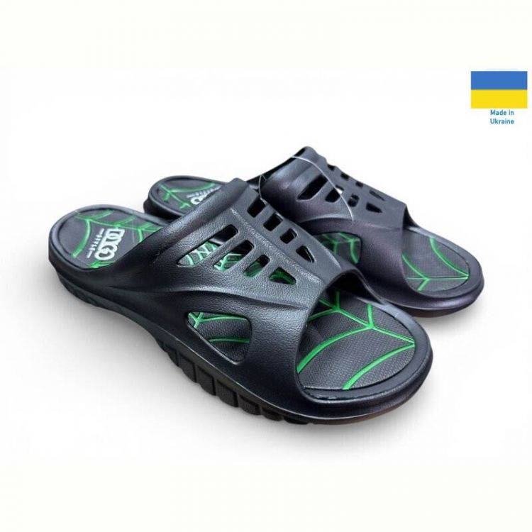 Купить Шлепанцы Dago 126 чорний на obuv-plus.com.ua