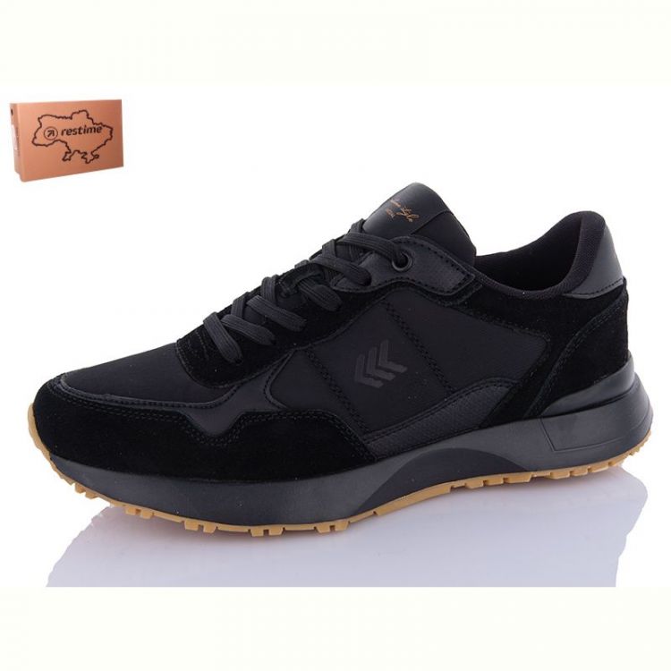 Купить Кроссовки Restime JMO24369 black на obuv-plus.com.ua