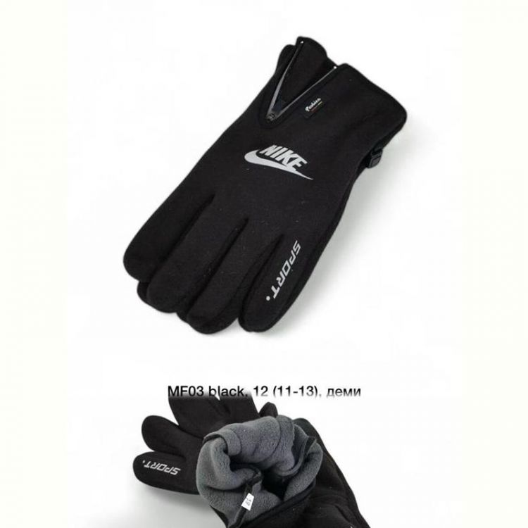 Купить Перчатки Descarrilado MF03 black на obuv-plus.com.ua