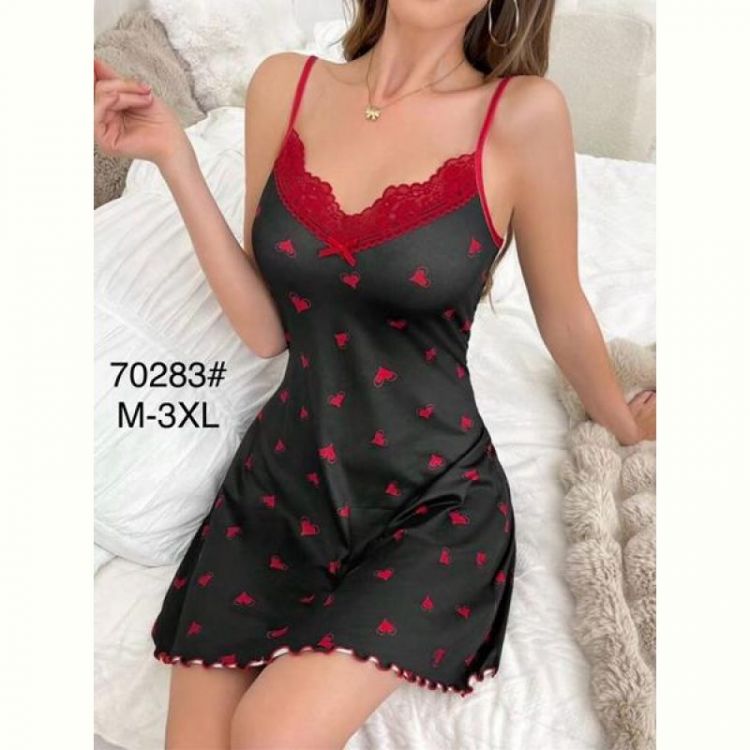 Купить Ночнушка Brilliant 70283 black на obuv-plus.com.ua
