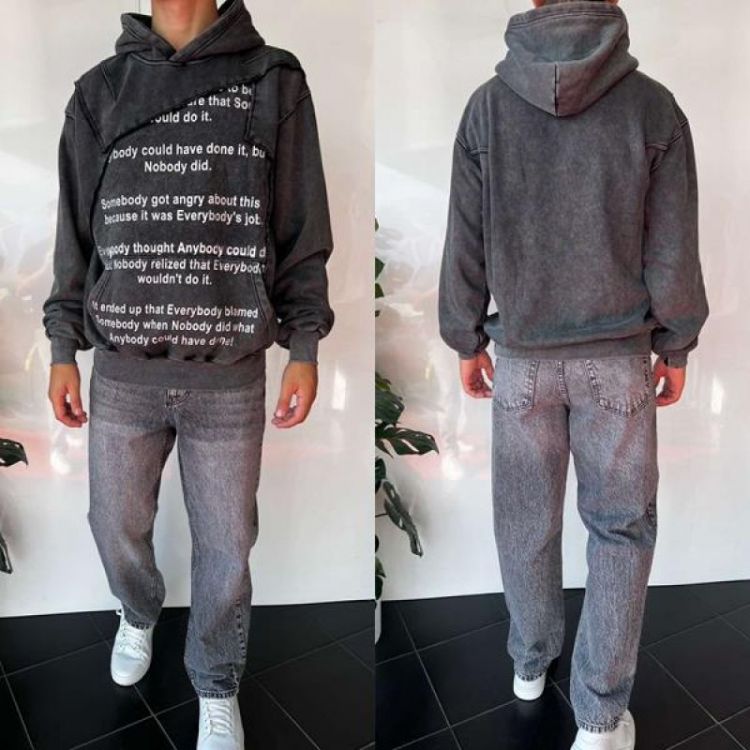 Купить Худи i8denim 2385 grey на obuv-plus.com.ua