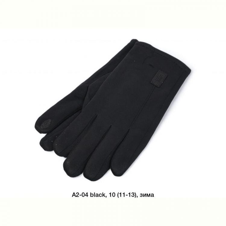 Купить Перчатки Descarrilado A2-04 black на obuv-plus.com.ua