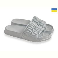 Купить Шлепанцы Gipanis ДС81 сірий-блакитний на obuv-plus.com.ua