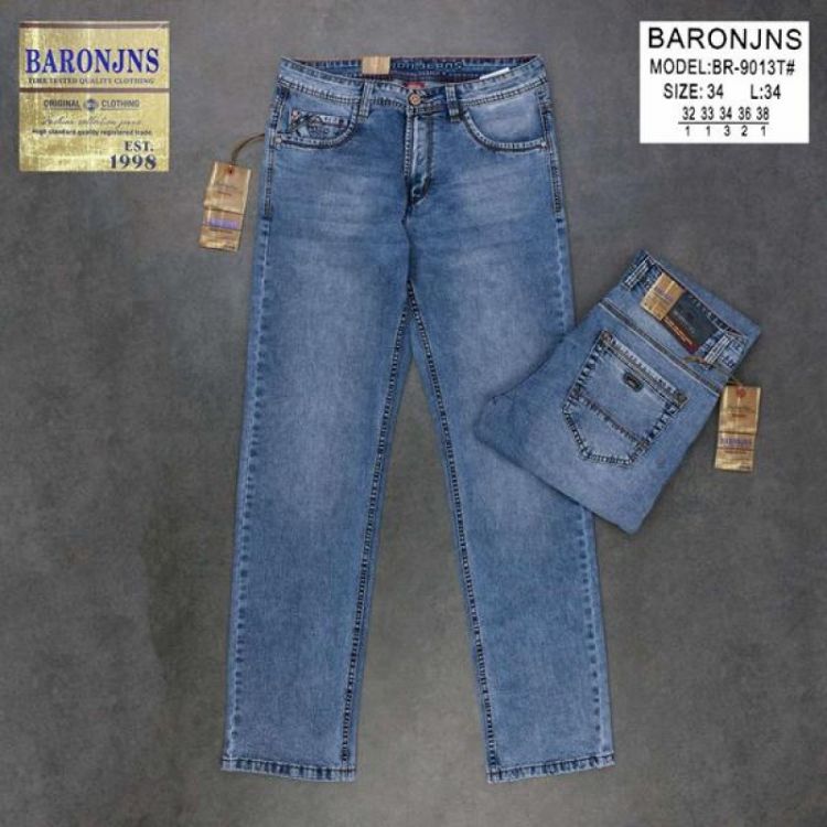 Купить Джинсы Baron Jeans BR9013 blue на obuv-plus.com.ua
