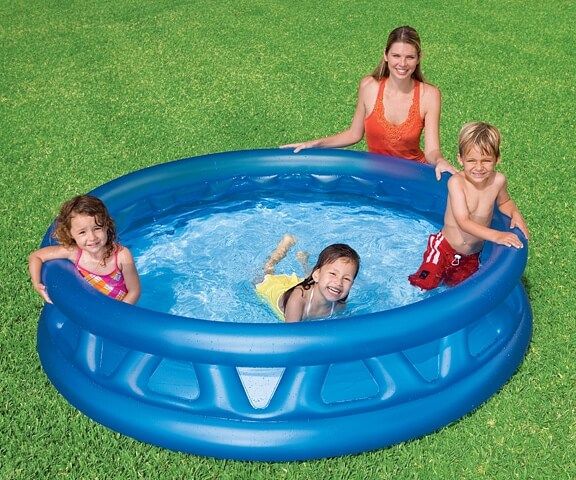 Купить Басейн надувний 58431NP Intex SOFT SIDE на obuv-plus.com.ua