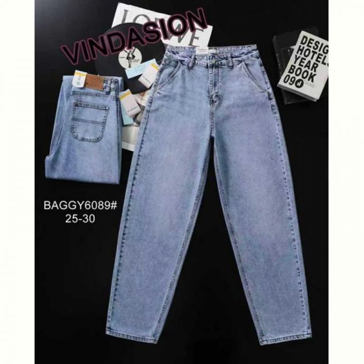 Купить Джинсы Vindassion 6089 l.blue на obuv-plus.com.ua