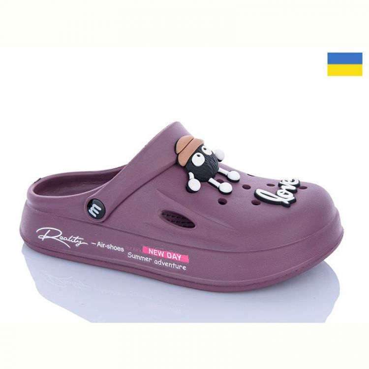 Купить Кроксы Olimp L108 бордовий на obuv-plus.com.ua