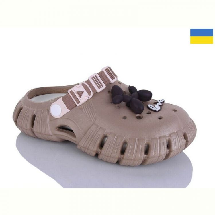 Купить Кроксы Malibu 677 мокко/крем на obuv-plus.com.ua